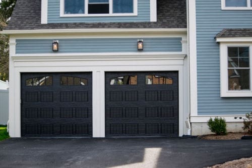 Are garage doors with windows more expensive