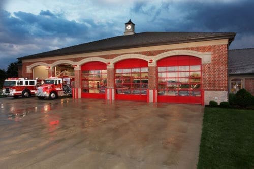 Commercial fire doors and commercial fire door service 