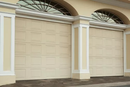 How do I add a curb appeal to my garage door?