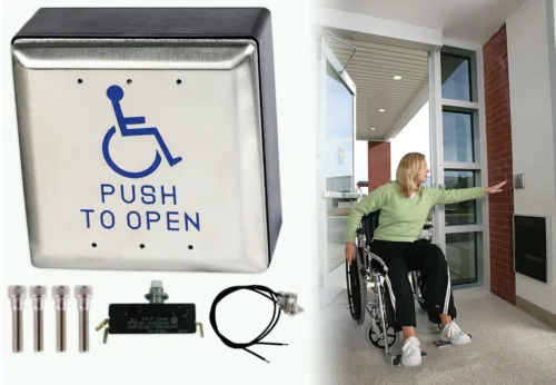 ADA-compliant products Radford offers include low-energy automatic doors, enabling smooth movement in and out of your office space. Radford also provides accessible door hardware, such as lever handles and touchless push buttons, to accommodate individuals with different physical abilities.